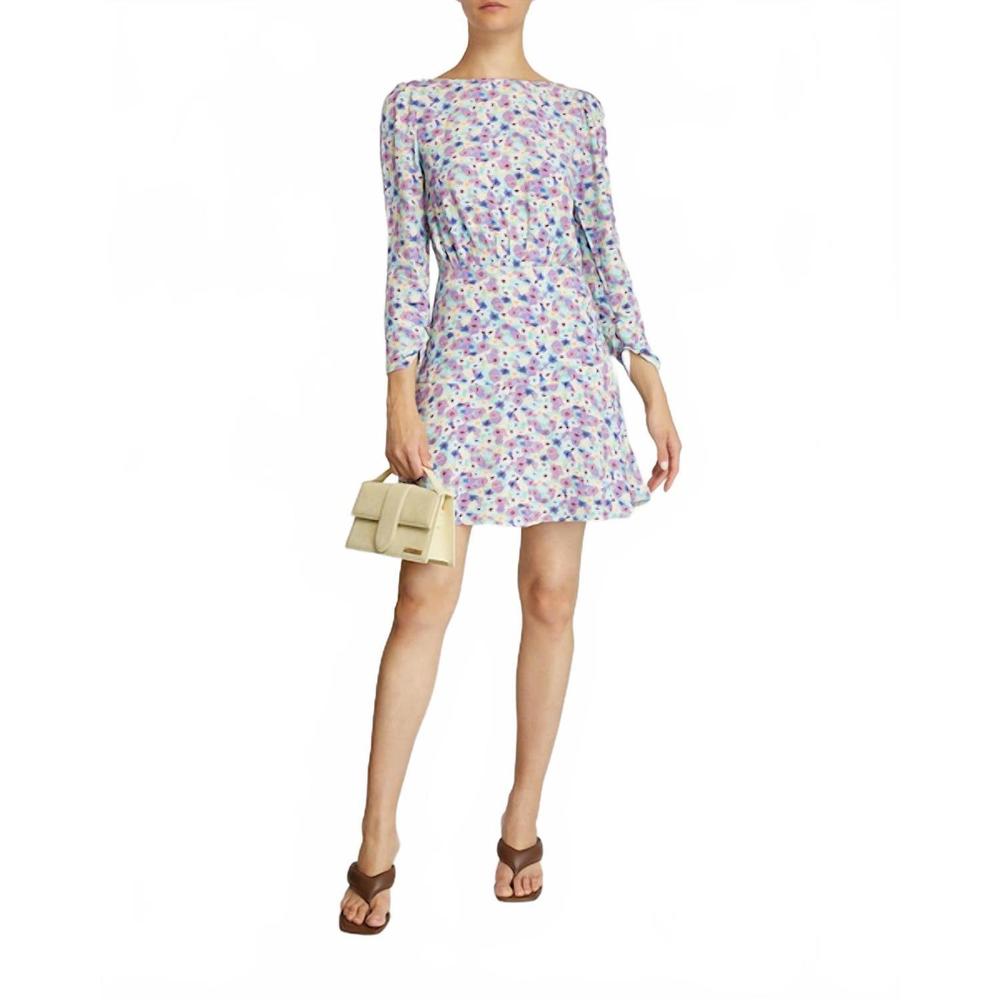 NEW RIXO kyla dress in lilac